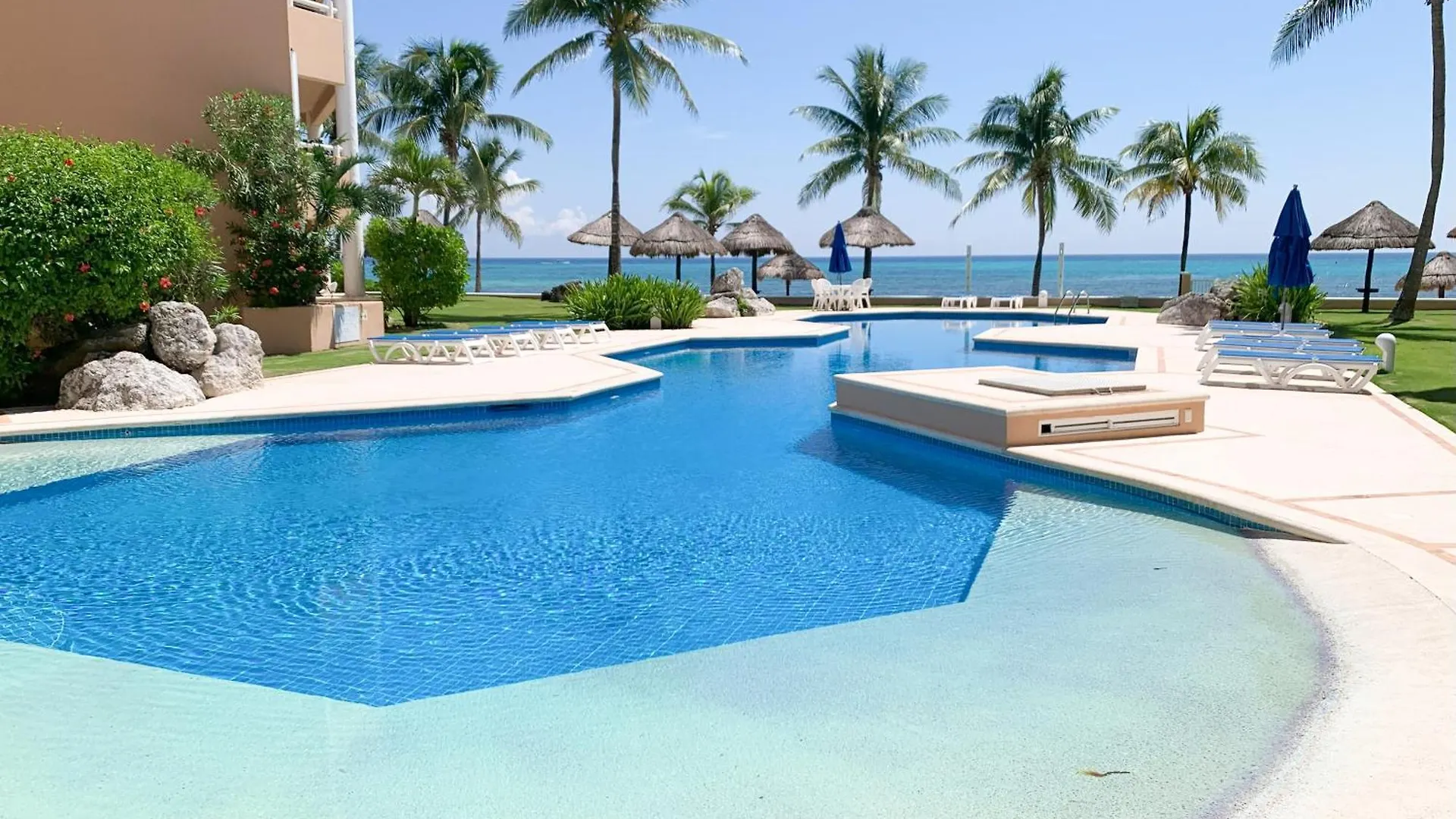 아파트 Beachfront Breathtaking Views 푸에르토 아벤투라스 멕시코