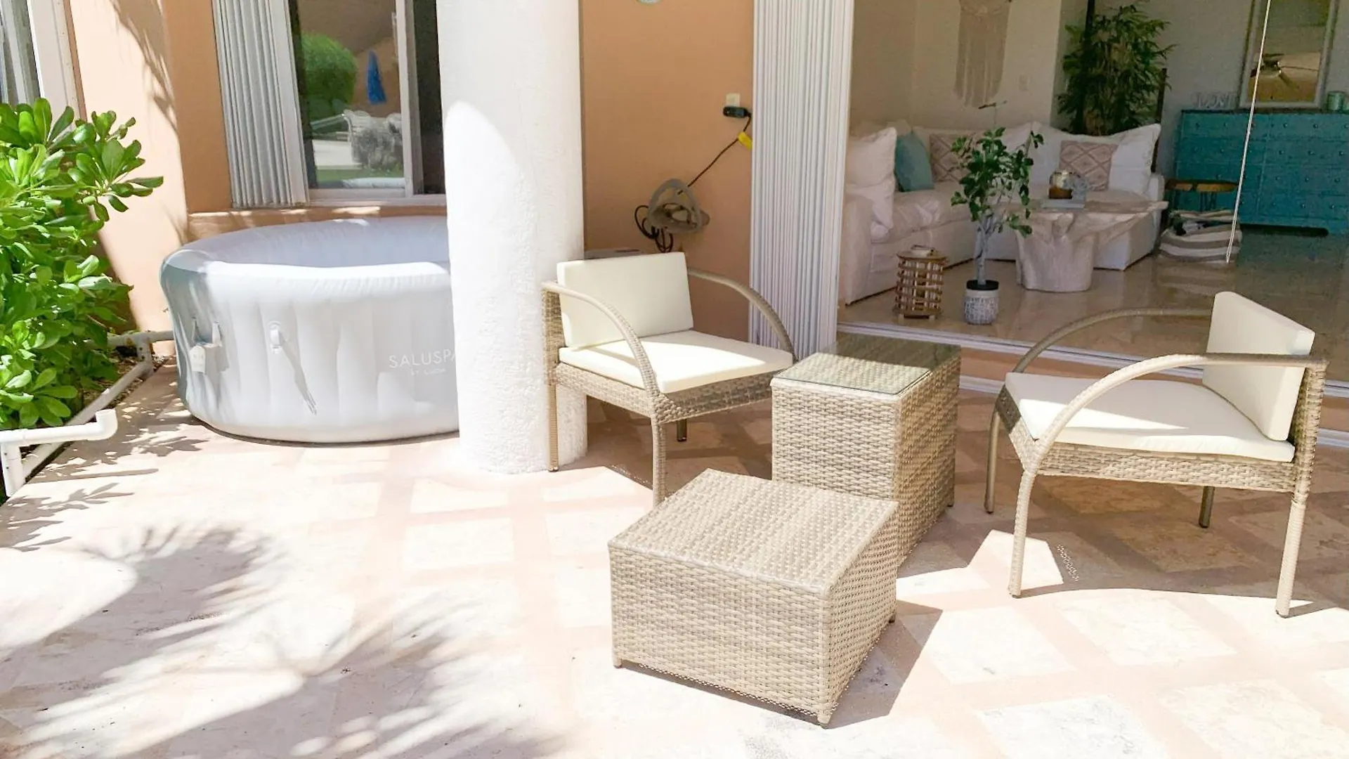 Beachfront Breathtaking Views Puerto Aventuras Apartamento